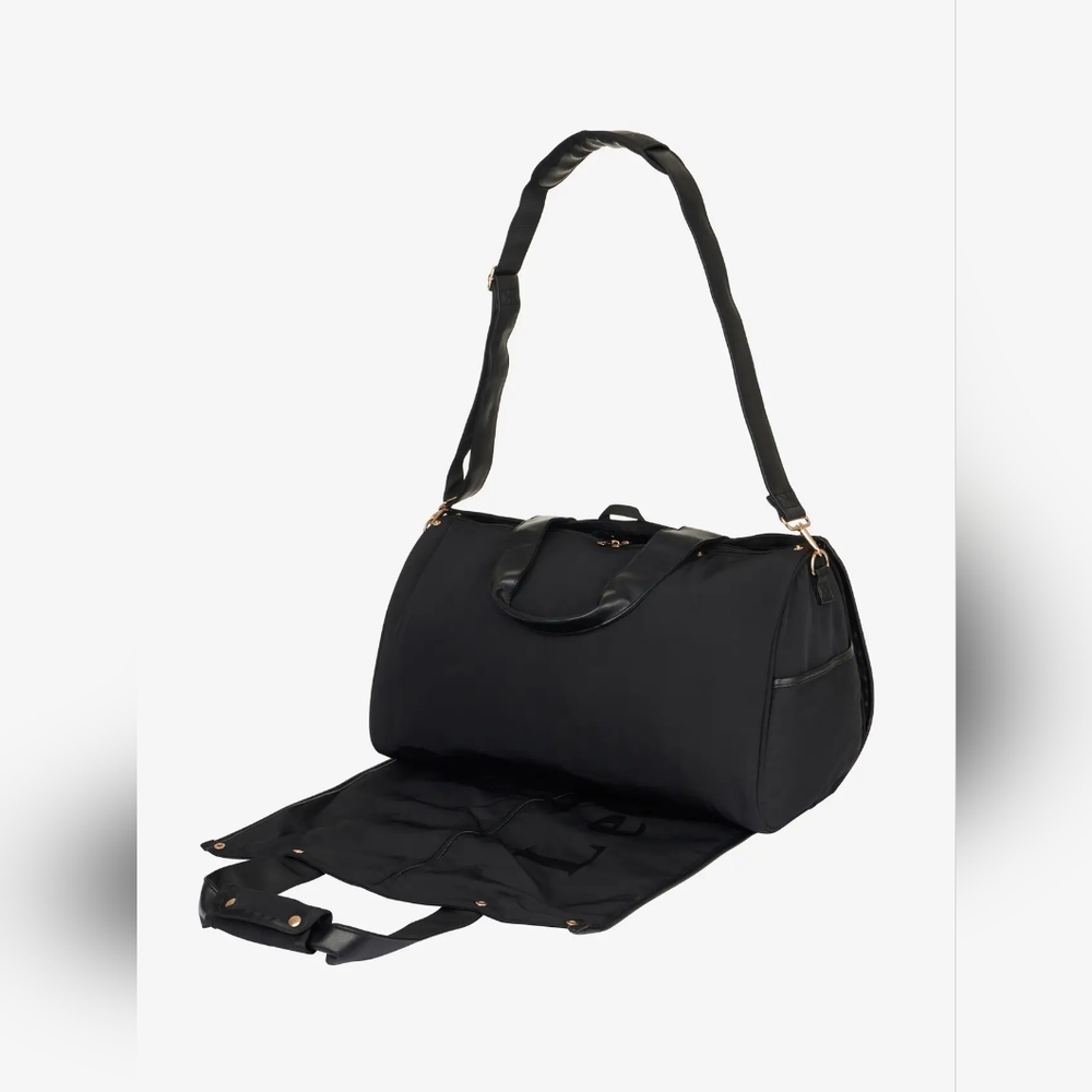 LeMieux Luxe Show Jacket Duffle Bag Black - Picture 3 of 8